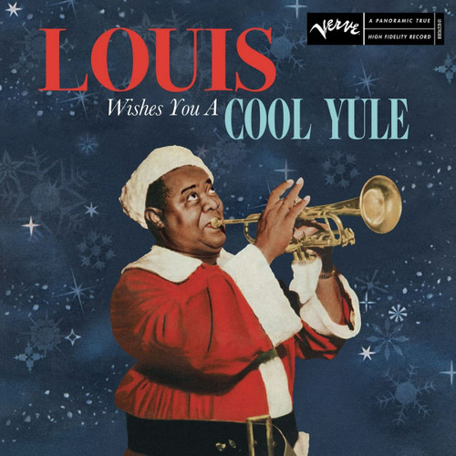 Louis Armstrong Louis Wishes You A Cool Yule LP 1