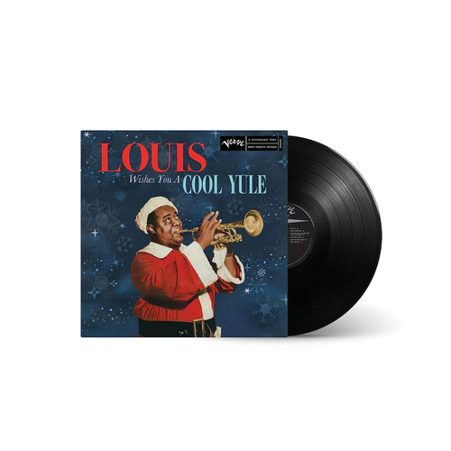 Louis Armstrong Louis Wishes You A Cool Yule LP 2