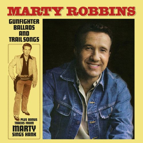 Marty Robbins Gunfighter Ballads and Trail Songs 180g Import LP (Transparent Blue Vinyl)