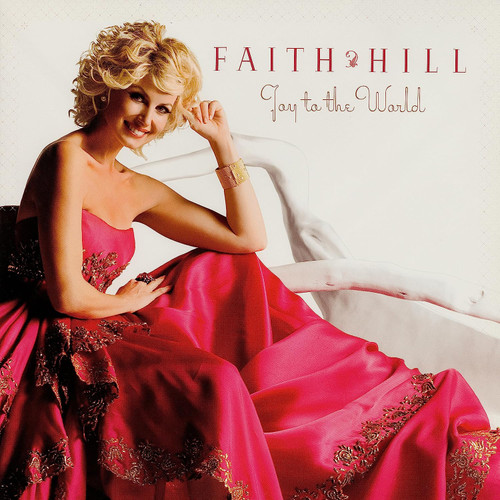 Faith Hill Joy to the World LP (Hot Pink Vinyl)