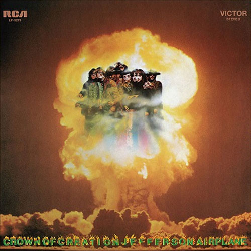 Jefferson Airplane Crown of Creation LP (Gold Vinyl) 1