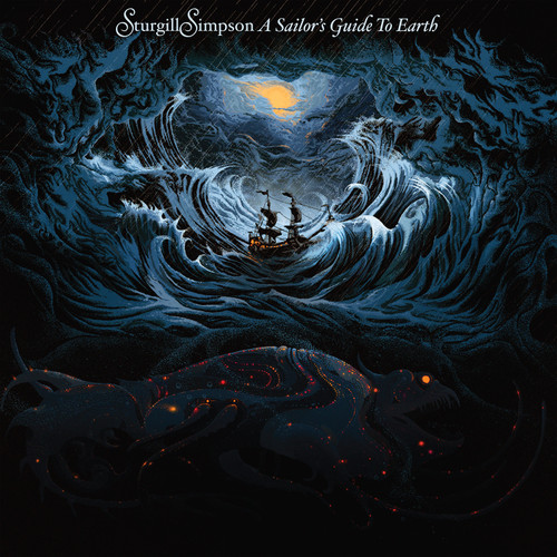 Sturgill Simpson A Sailor's Guide to Earth LP (Clear Vinyl) 1