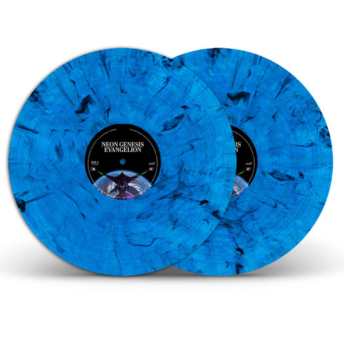 Shiro Sagisu Neon Genesis Evangelion 2LP (Smokey Blue Vinyl)