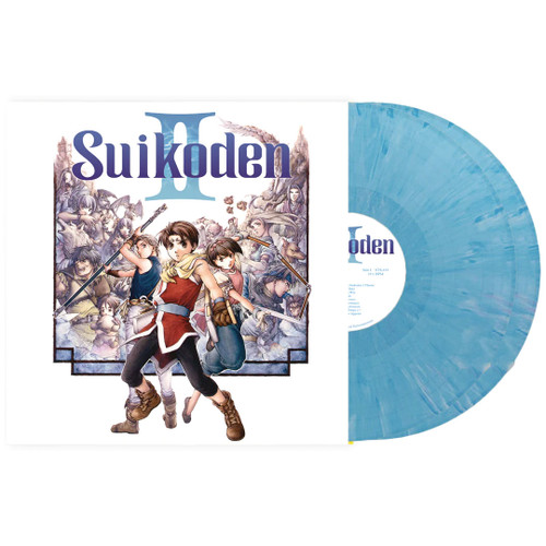 Suikoden II (Original Video Game Soundtrack) 2LP (Blue Vinyl) Scratch & Dent