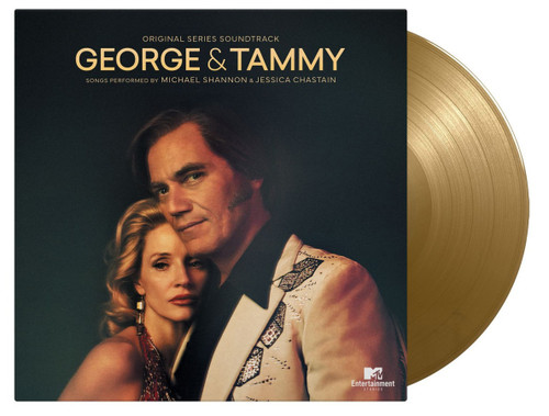 Michael Shannon & Jessica Chastain George & Tammy Original Soundtrack Numbered Limited Edition 180g 2LP (Gold Vinyl) 2