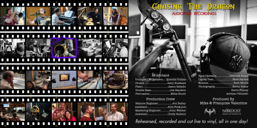 Quentin Collins All Star Quintet A Day In The Life 180g D2D Import LP Scratch & Dent 3