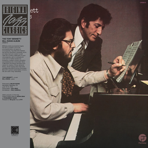 Tony Bennett & Bill Evans The Tony Bennett Bill Evans Album (Original Jazz Classics Series) 180g LP 1