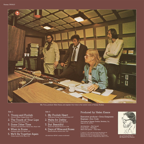 Tony Bennett & Bill Evans The Tony Bennett Bill Evans Album (Original Jazz Classics Series) 180g LP 2