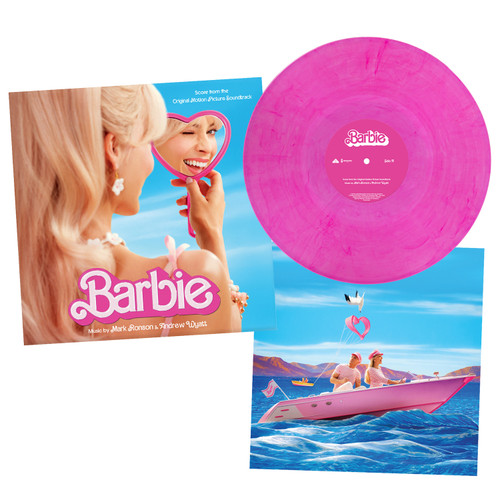 Mark Ronson & Andrew Wyatt Barbie: The Film Score LP (Neon Barbie Pink Vinyl) 3