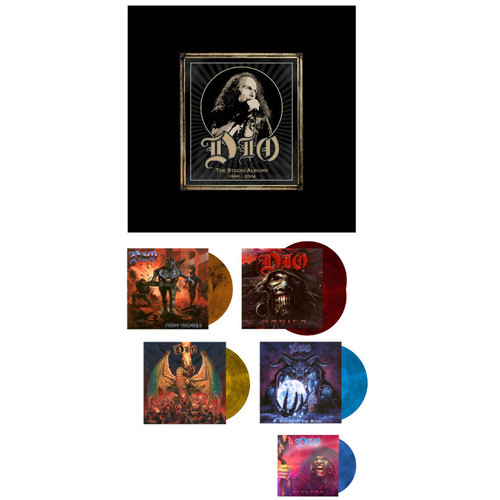 Dio The Studio Albums 1996-2004 180g 5LP & 45rpm 7" Vinyl Single Box Set (Color Vinyl) 1
