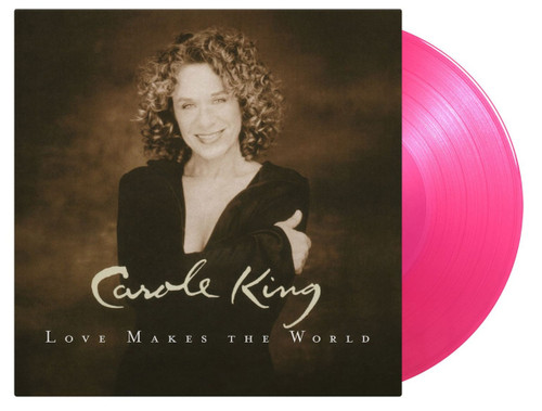 Carole King Loves Makes the World Numbered Limited Edition 180g Import LP (Translucent Pink Vinyl) 2