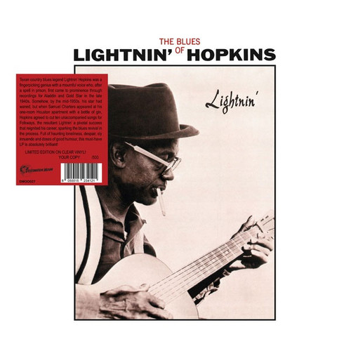 Lightnin' Hopkins Lightnin': The Blues of Lightnin' Hopkins Numbered Limited Edition Import LP (Clear Vinyl) 1