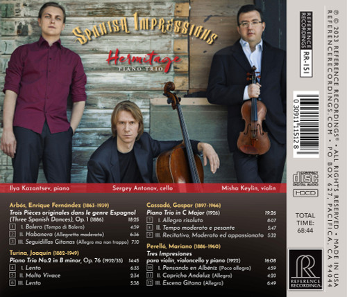 Hermitage Piano Trio Spanish Impressions HDCD 2