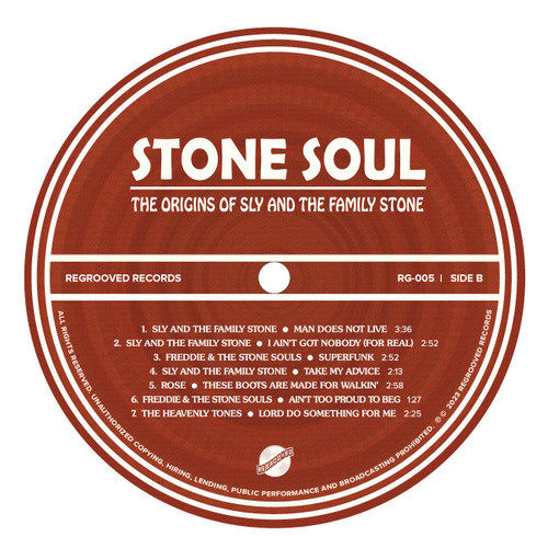 Stone Soul: The Origins of Sly and the Family Stone LP (Black Vinyl) 4