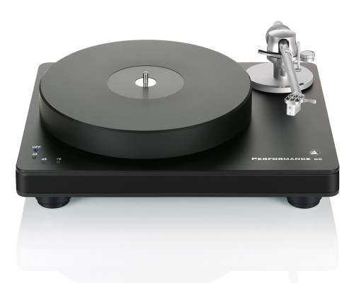 Clearaudio Performance DC AiR Turntable With Satisfy Carbon Fiber Tonearm (Black Finish)