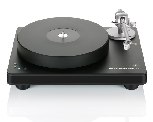 Clearaudio Performance DC AiR Turntable With Satisfy Carbon Fiber Tonearm (Black Finish) 1