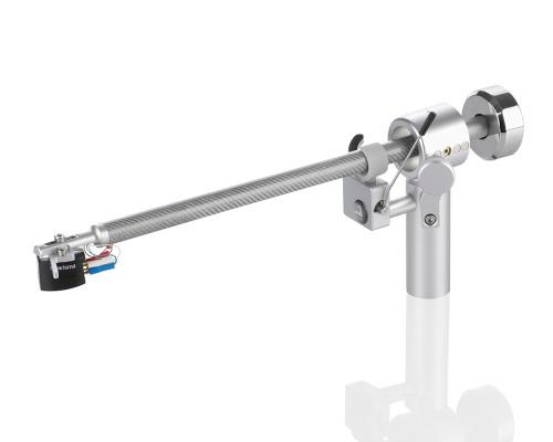 Clearaudio Performance DC AiR Wood Turntable With Satisfy Carbon Fiber Tonearm (Silver/Natural Finish) 2