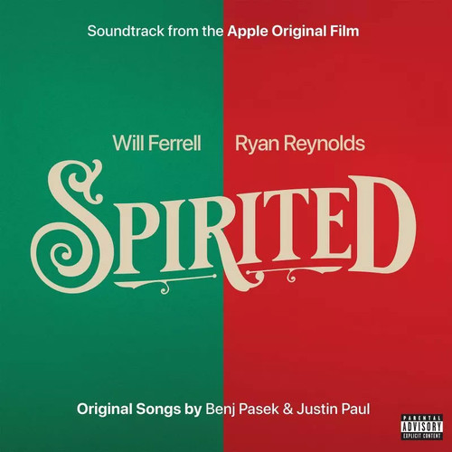 Benj Pasek & Justin Paul Spirited (Soundtrack from the Apple Original Film) LP (Transparent Red Vinyl) 1