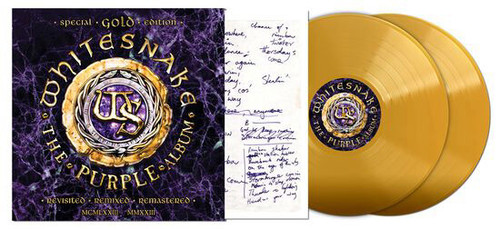 Whitesnake The Purple Album: Special Gold Edition 2LP (Gold Vinyl) 2
