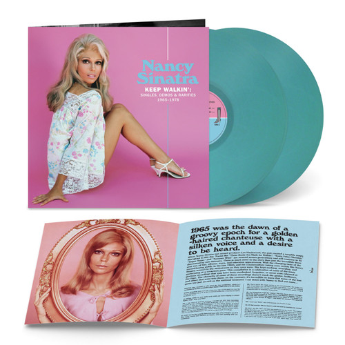 Nancy Sinatra Keep Walkin': Singles, Demos & Rarities 1965-1978 Numbered Limited Edition 2LP ("Zodiac Blue" Vinyl) 1