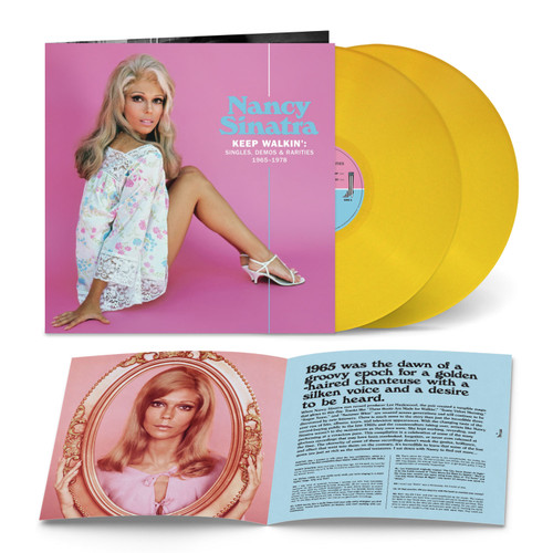 Nancy Sinatra Keep Walkin': Singles, Demos & Rarities 1965-1978 2LP ("Highway Song" Yellow Vinyl) 1