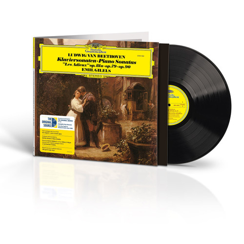 Emil Gilels Beethoven: Piano Sonata Nos. 25 - 27 (The Original Source Series) Hand-Numbered Limited Edition 180g LP 1