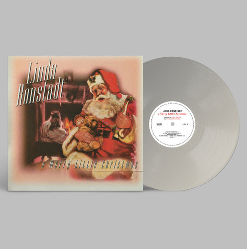Linda Ronstadt A Merry Little Christmas LP (Metallic Silver Vinyl) 2