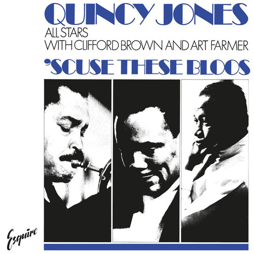 Quincy Jones All Stars 'Scuse These Blues Numbered Limited Edition 180g Import LP (Blue Vinyl) 1