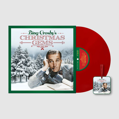 Bing Crosby Bing Crosby's Christmas Gems LP (Red Vinyl) 2