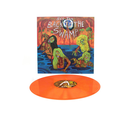 Bas Jan Back to the Swamp LP (Orange Crush Vinyl) 2
