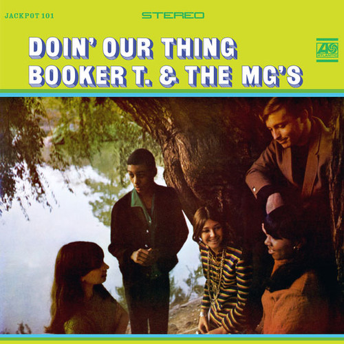 Booker T. & the MG's Doin' Our Thing LP (Blue Vinyl) 1