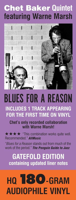 Chet Baker Quintet featuring Warne Marsh Blues for a Reason 180g LP 4