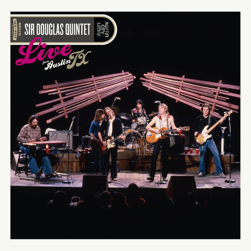 Sir Douglas Quintet Live from Austin, TX 2LP (Crystal Pink Vinyl) 1