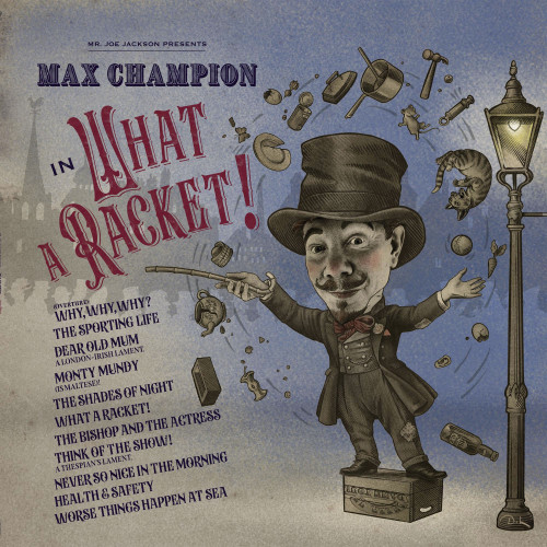 Joe Jackson Mr. Joe Jackson Presents Max Champion in What a Racket! LP 1