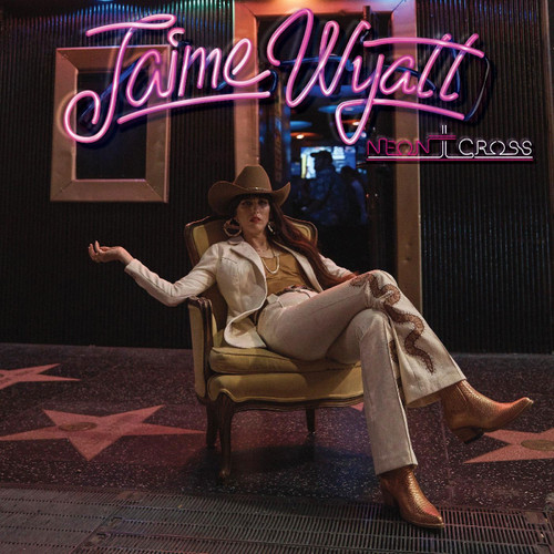 Jaime Wyatt Neon Cross LP (Cream Swirl Vinyl) 1