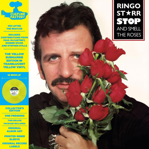 Ringo Starr Stop and Smell the Roses (Yellow Submarine Edition) LP (Yellow Vinyl) 1