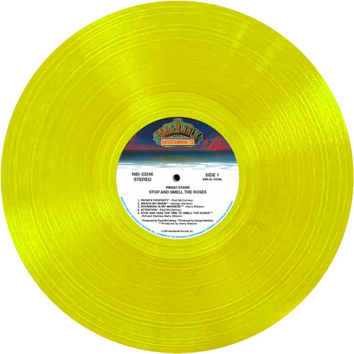Ringo Starr Stop and Smell the Roses (Yellow Submarine Edition) LP (Yellow Vinyl) 2