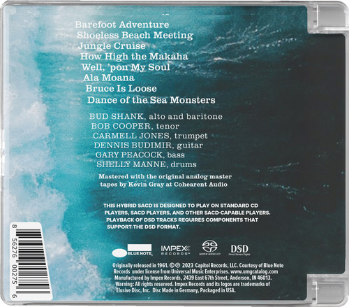 Bud Shank Barefoot Adventure Hybrid Stereo SACD 2