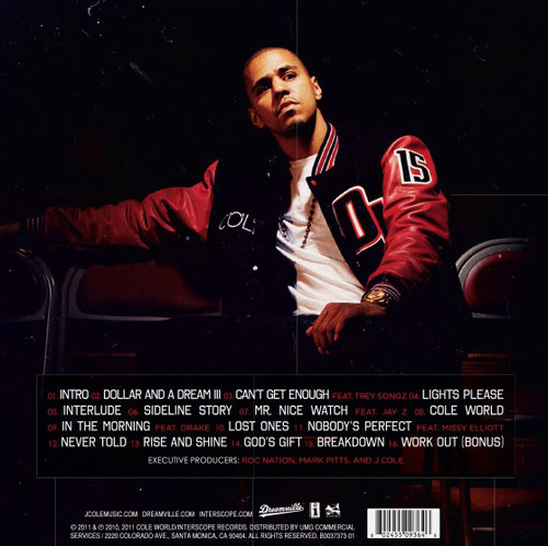 J. Cole Cole World: The Sideline Story 2LP 3