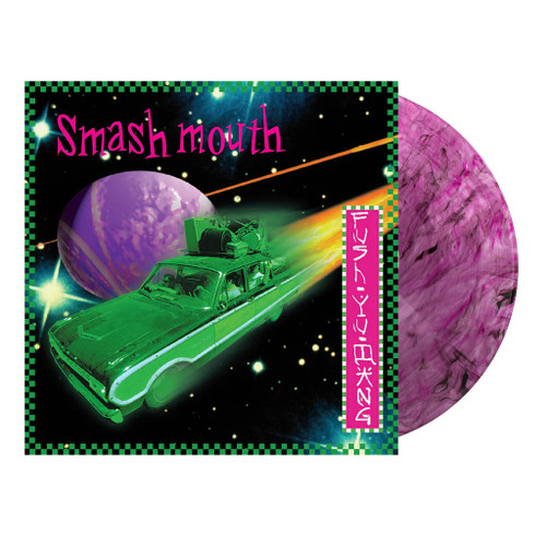 Smash Mouth Fush Yu Mang LP (Strawberry with Black Swirl Vinyl) 2