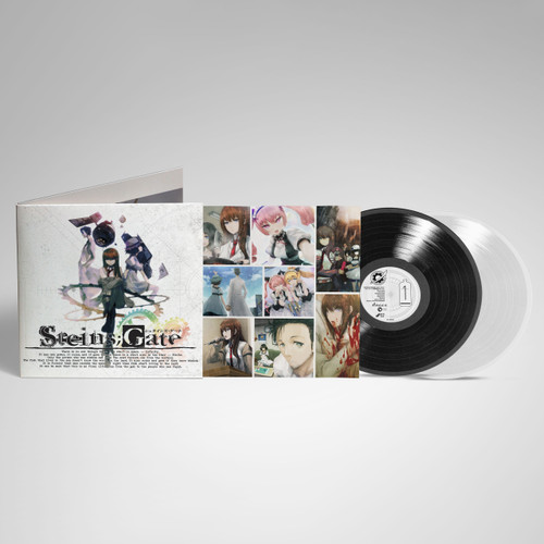 Takeshi Abo Steins;Gate (Official Soundtrack) 2LP (Black & White Vinyl) 1