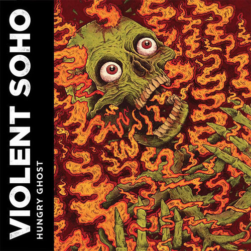 Violent Soho Hungry Ghost 10th Anniversary Edition 180g LP (Black & Red Splatter Vinyl) 1