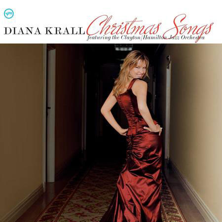 Diana Krall Christmas Songs featuring The Clayton/Hamilton Jazz Orchestra LP (Gold Vinyl) 1