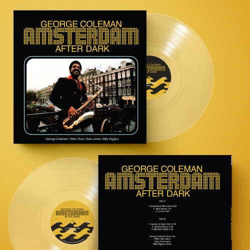 George Coleman Amsterdam After Dark 180g LP (Clear Vinyl) 2