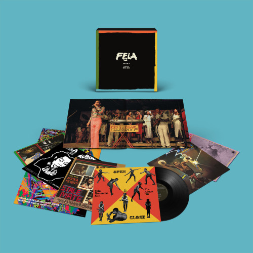 Fela Kuti Vinyl Box Set 6: Curated by Idris Elba 7LP Box Set 2