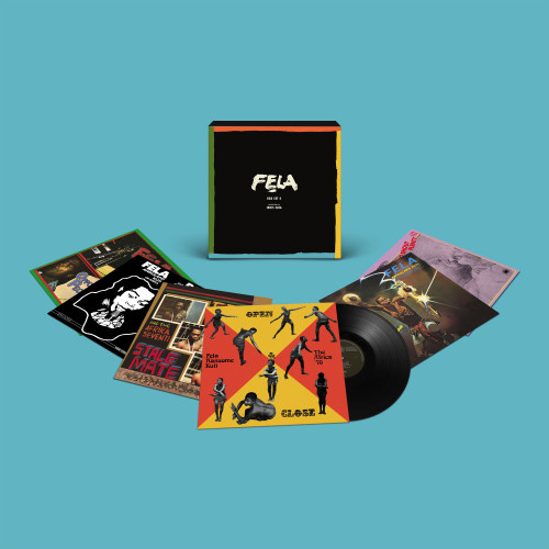 Fela Kuti Vinyl Box Set 6: Curated by Idris Elba 7LP Box Set 3