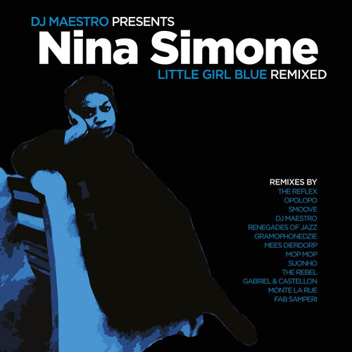 Nina Simone DJ Maestro Presents Little Girl Blue Remixed Numbered Limited Edition 180g Import 2LP (Green Vinyl) 1