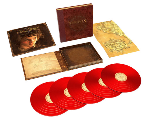 The Lord of The Rings: The Fellowship of The Ring - The Complete Recordings 180g 5LP (Red Vinyl)