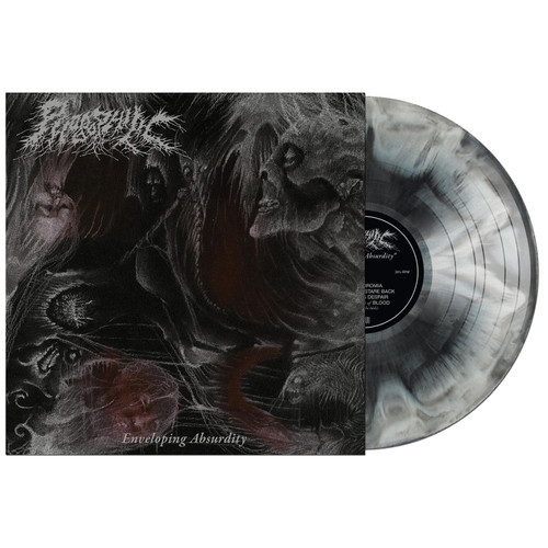 Phobophilic Enveloping Absurdity LP (Cream & Black Galaxy Vinyl) 1