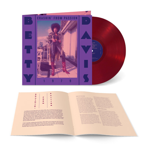 Betty Davis Crashin' from Passion LP (Transparent Red Vinyl) 2